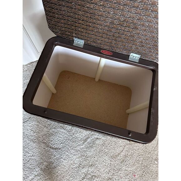 Vintage Redman wicker sewing bench - Picture 4 of 10